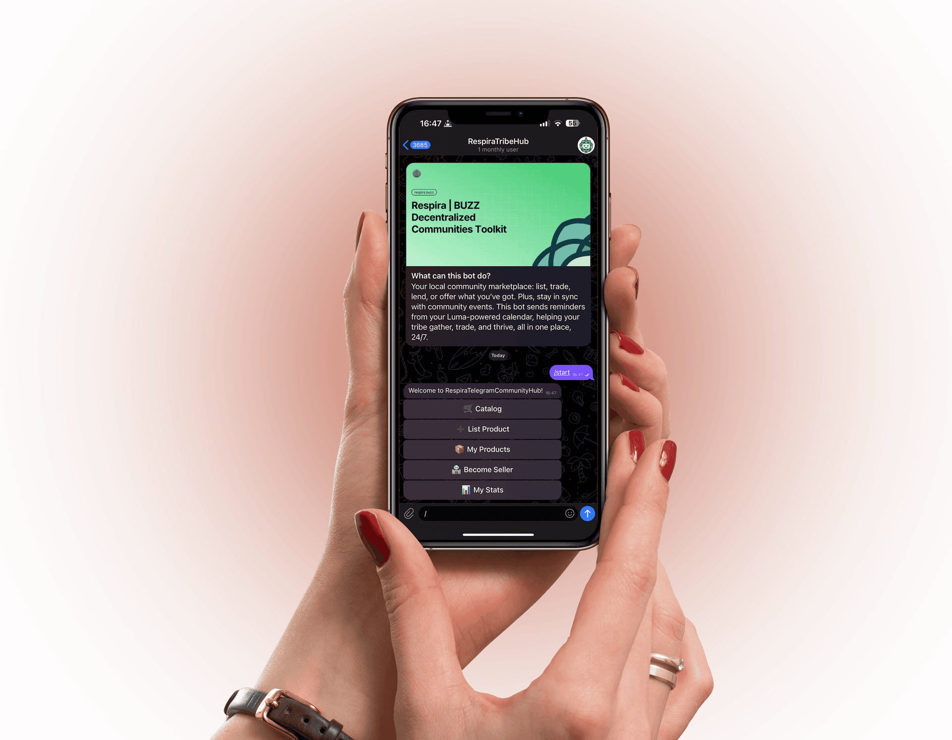 Respira Community Mockup